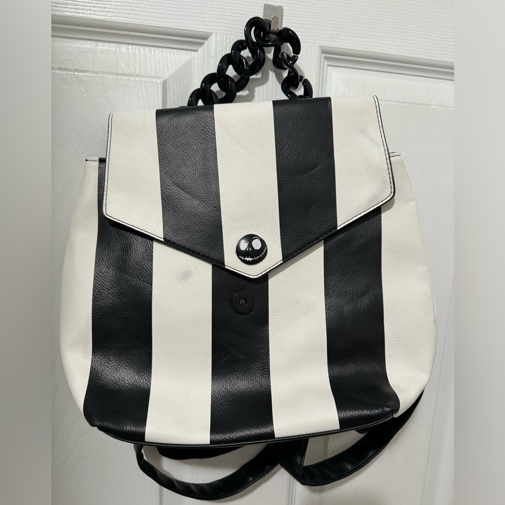 Loungefly Jack Skellington Nightmare Before Christmas backpack NWOT
